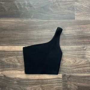 Aritzia Babaton Sculpt Knit Crop Top